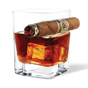 2 Corkcicle Double Old Fashioned Cigar Glasses.